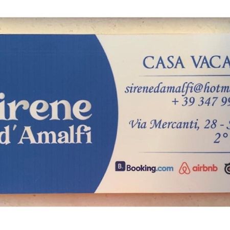 Apartmán Sirene D'Amalfi Salerno Exteriér fotografie