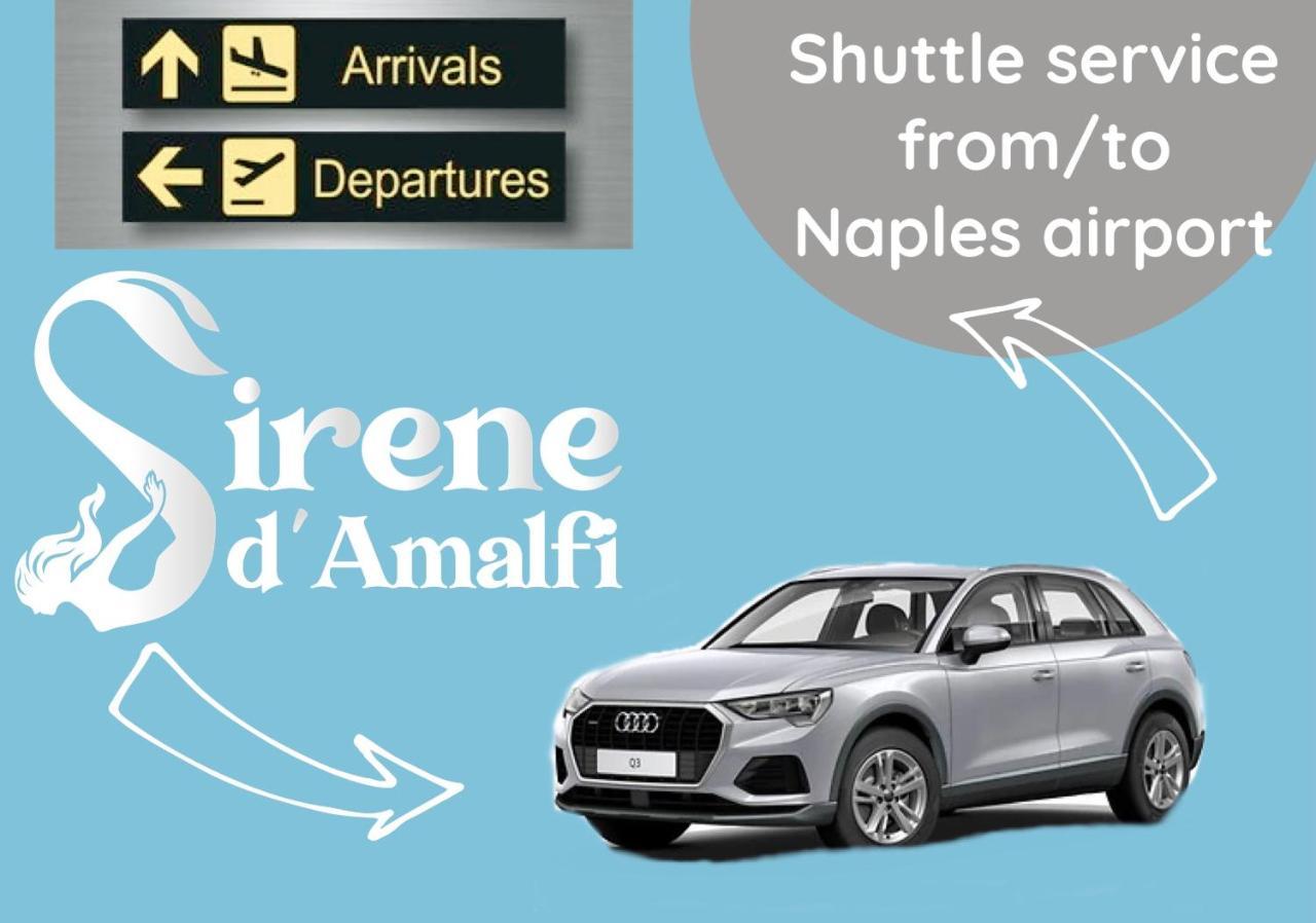 Apartmán Sirene D'Amalfi Salerno Exteriér fotografie