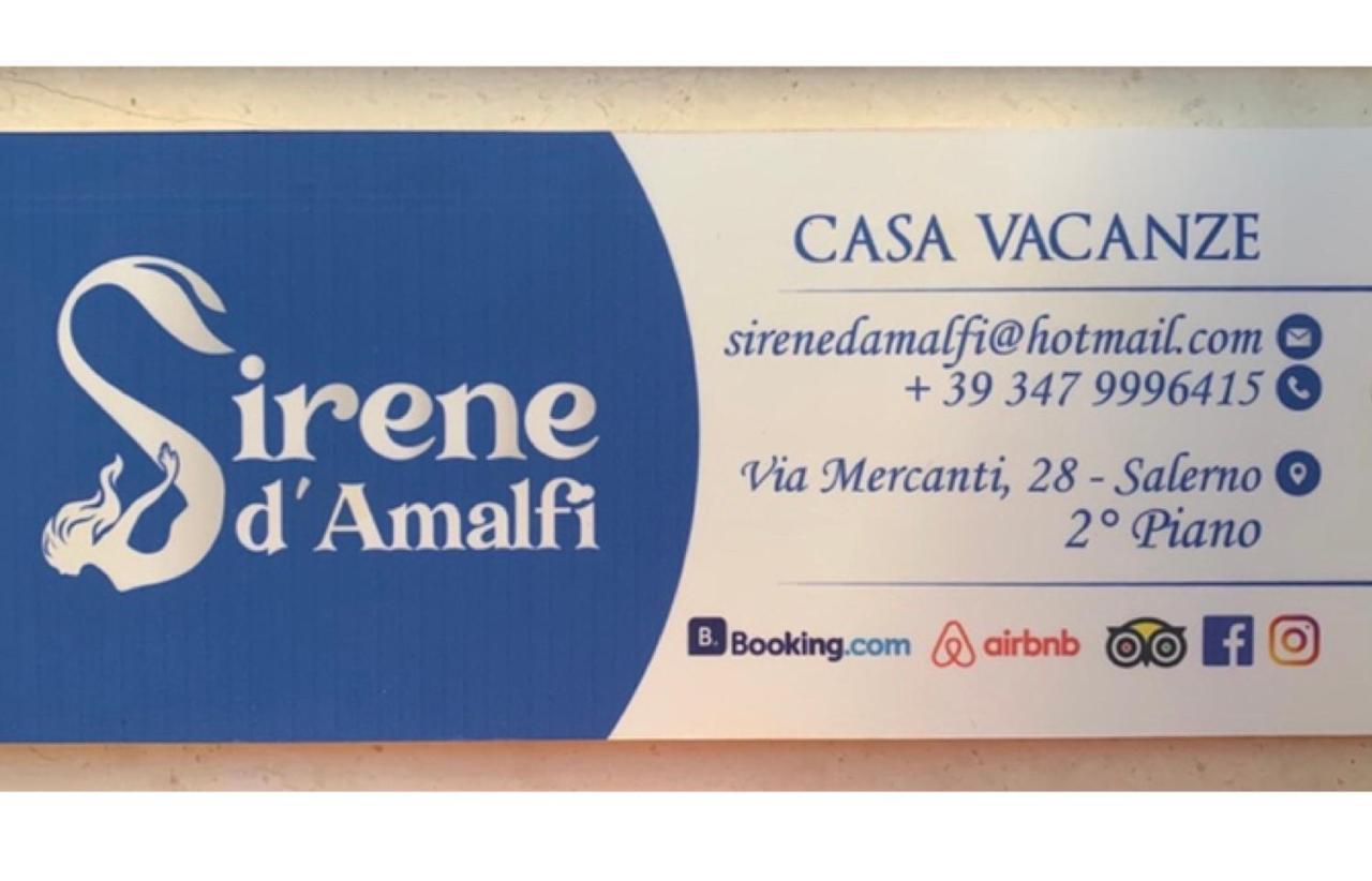 Apartmán Sirene D'Amalfi Salerno Exteriér fotografie